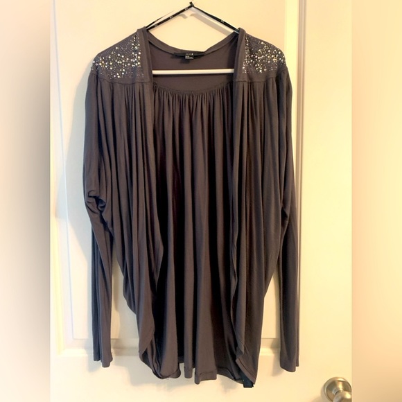 Womens cardigan with rhinestones, Medium - Picture 1 of 2